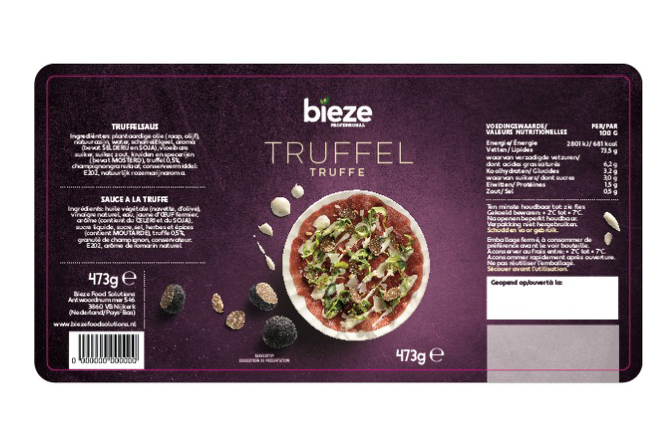 truffel label